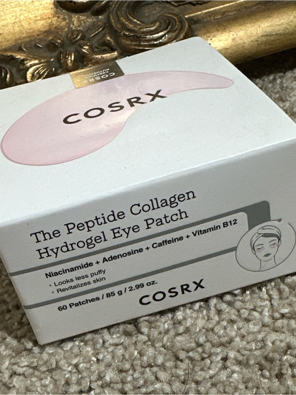 New In Box Cosrx The Peptide Collagen Hydrogel Eye Patch - 60 Count $23